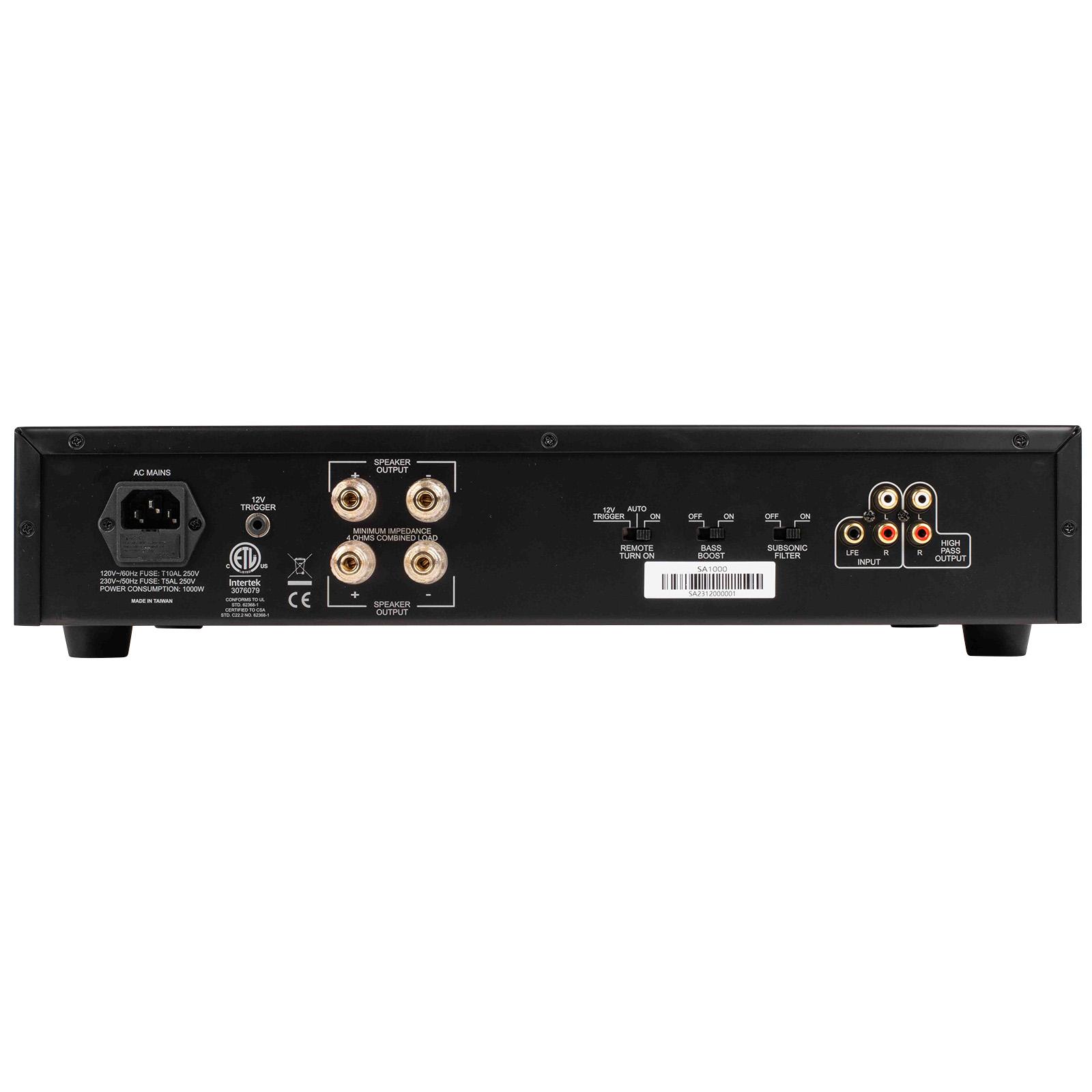 Dayton audio sa1000 subwoofer amplifier sales rack mountable